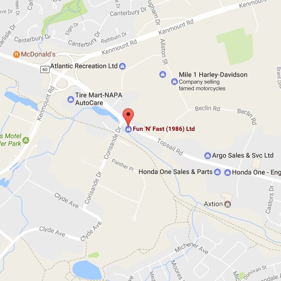 Locations Fun 'n' Fast Mount Pearl Newfoundland and Labrador